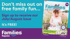 Families magazine July/August 2021