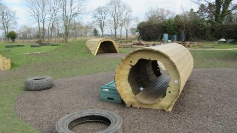 Outdoor play area