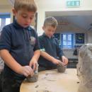 clay pot modelling