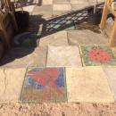 Community garden tiles
